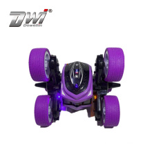 DWI  2020  New 2.4G rc remote control 360 double rolling stunt car with 6 wheels